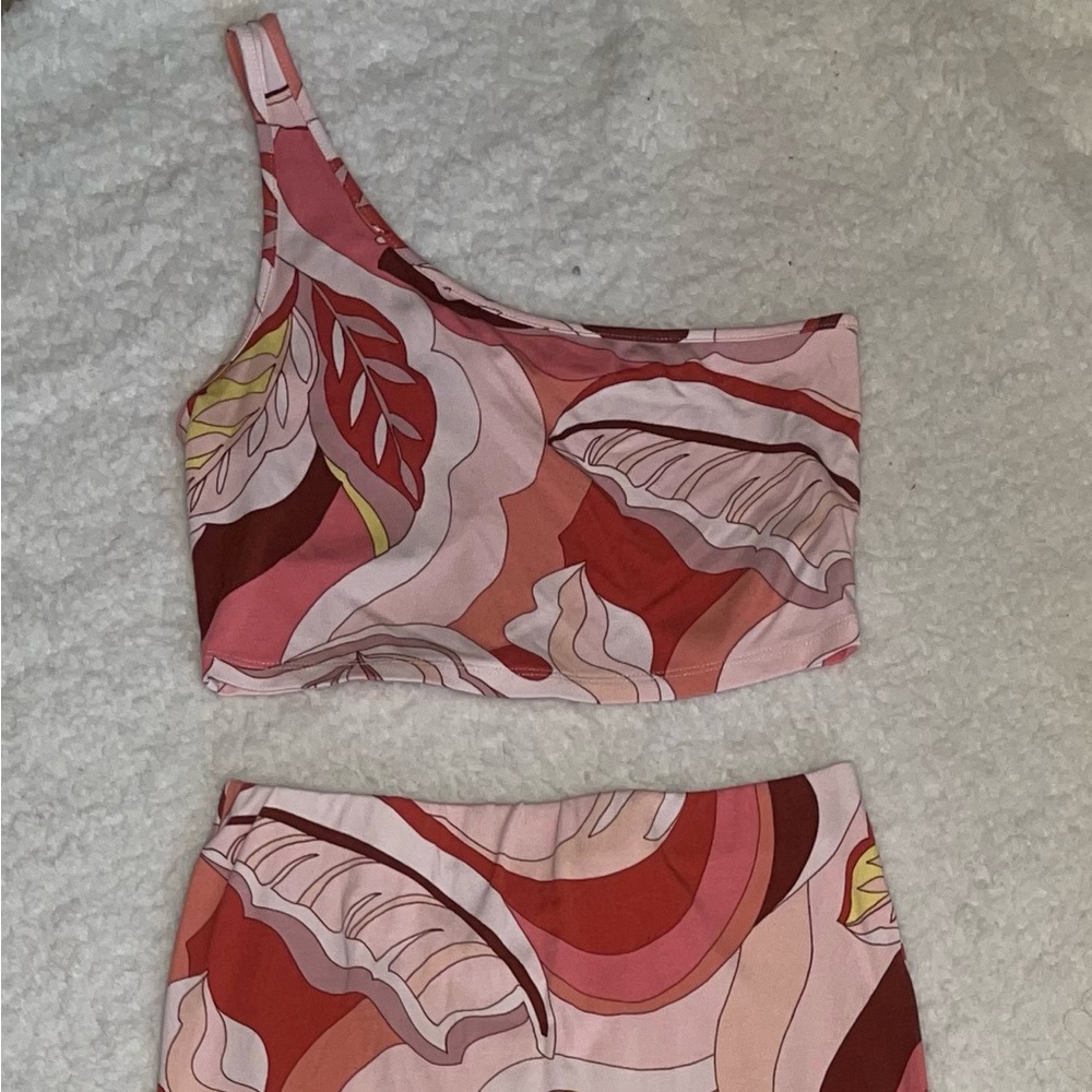 Two Piece Tropical Set